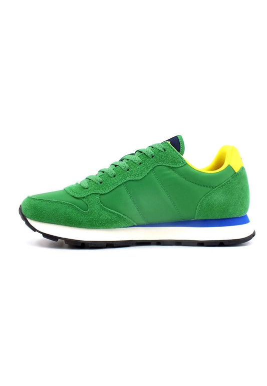 SUN68 Tom Solid Nylon Sneaker Uomo Verde Prato Z33101 - Sandrini Calzature e Abbigliamento