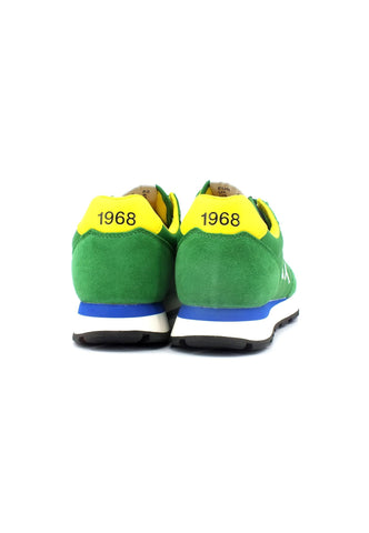 SUN68 Tom Solid Nylon Sneaker Uomo Verde Prato Z33101 - Sandrini Calzature e Abbigliamento