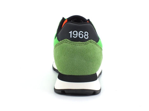 SUN68 Tom Solid Nylon Sneaker Verde Fluo Z32101 - Sandrini Calzature e Abbigliamento