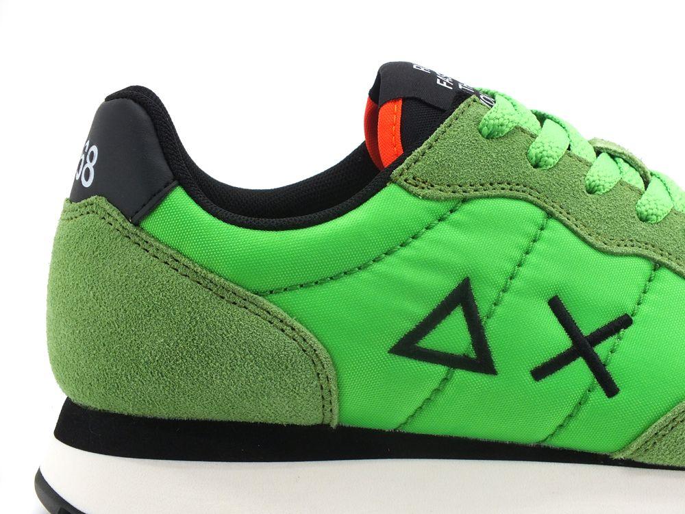 SUN68 Tom Solid Nylon Sneaker Verde Fluo Z32101 - Sandrini Calzature e Abbigliamento