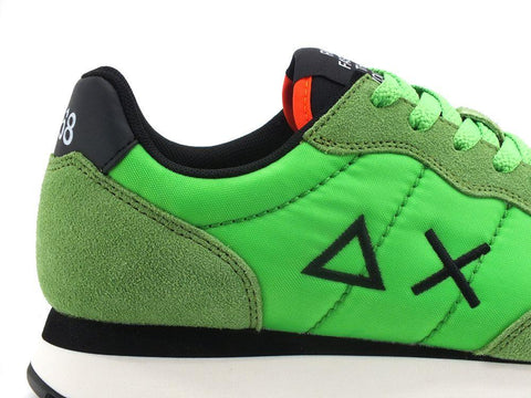 SUN68 Tom Solid Nylon Sneaker Verde Fluo Z32101 - Sandrini Calzature e Abbigliamento