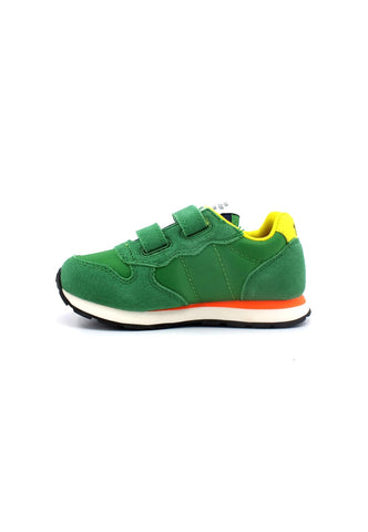 SUN68 Tom Solid Sneaker Bambino Verde Prato Z33301B - Sandrini Calzature e Abbigliamento