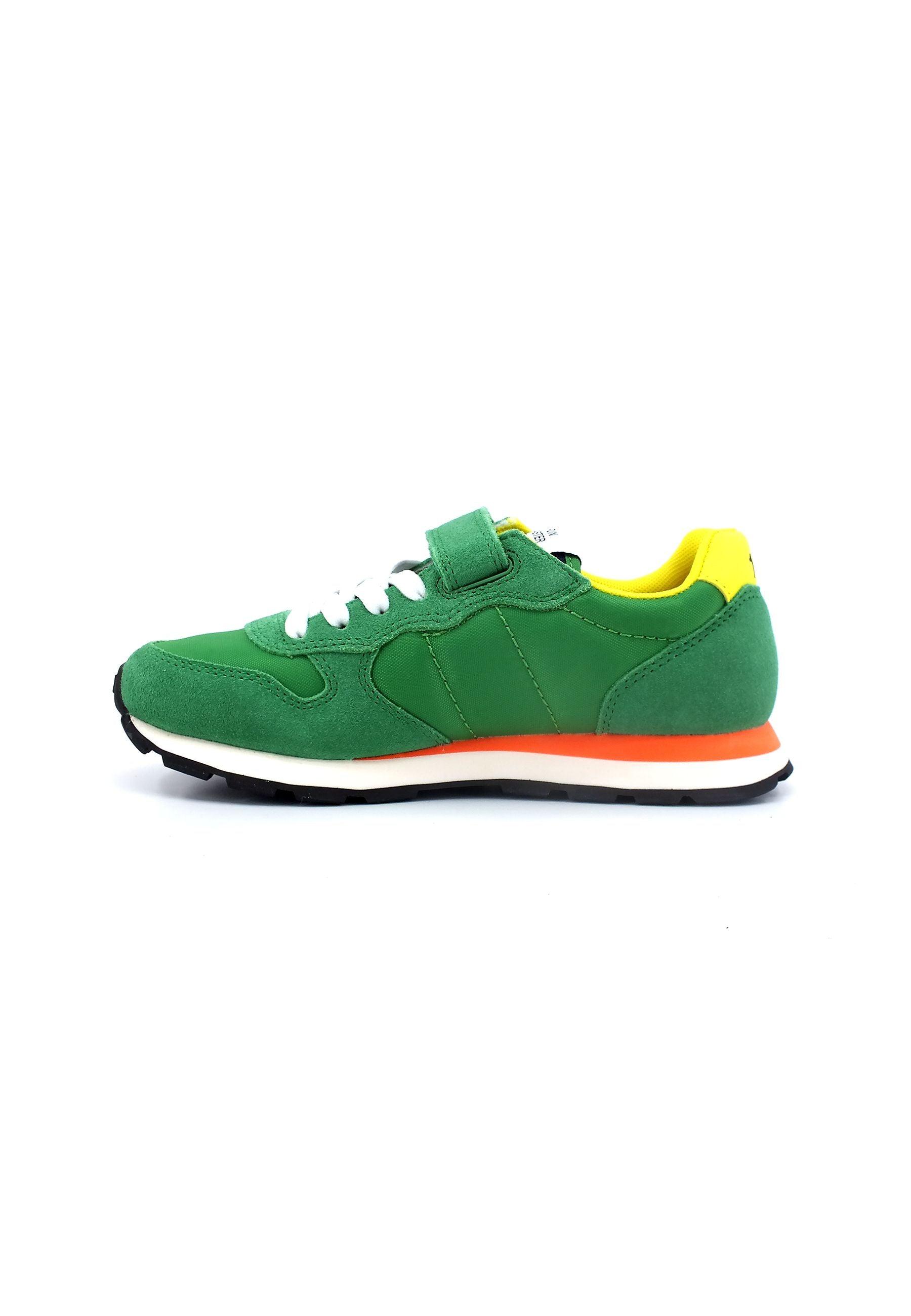SUN68 Tom Solid Sneaker Bambino Verde Prato Z33301K - Sandrini Calzature e Abbigliamento