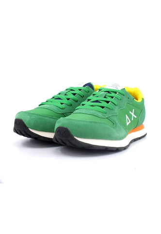 SUN68 Tom Solid Sneaker Bambino Verde Prato Z33301T - Sandrini Calzature e Abbigliamento