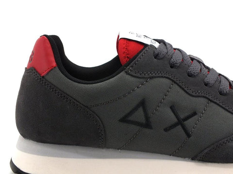 SUN68 Tom Solid Sneaker Running Dark Grey Z41101 - Sandrini Calzature e Abbigliamento