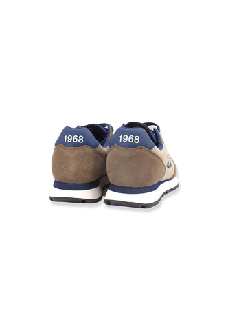 SUN68 Tom Solid Sneaker Uomo Beige Scuro Z42101 - Sandrini Calzature e Abbigliamento