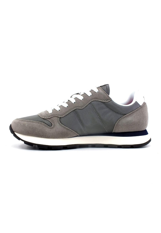 SUN68 Tom Solid Sneaker Uomo Grigio Medio Z33101 - Sandrini Calzature e Abbigliamento