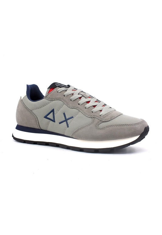 SUN68 Tom Solid Sneaker Uomo Grigio Medio Z43101 - Sandrini Calzature e Abbigliamento