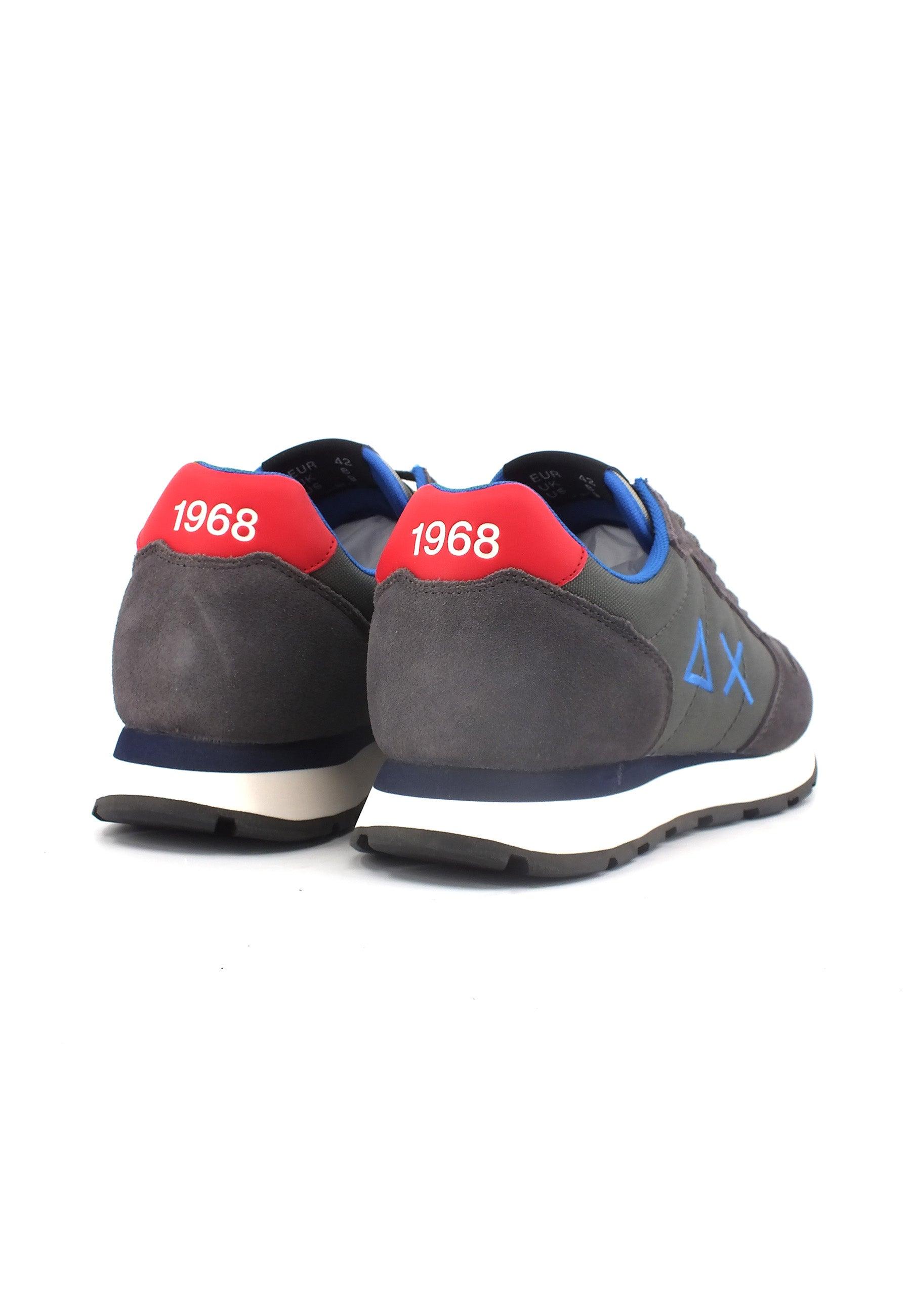 SUN68 Tom Solid Sneaker Uomo Grigio Scuro Z43101 - Sandrini Calzature e Abbigliamento