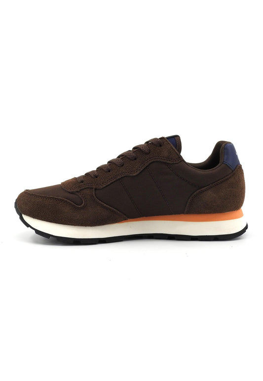 SUN68 Tom Solid Sneaker Uomo Marrone Z43101 - Sandrini Calzature e Abbigliamento