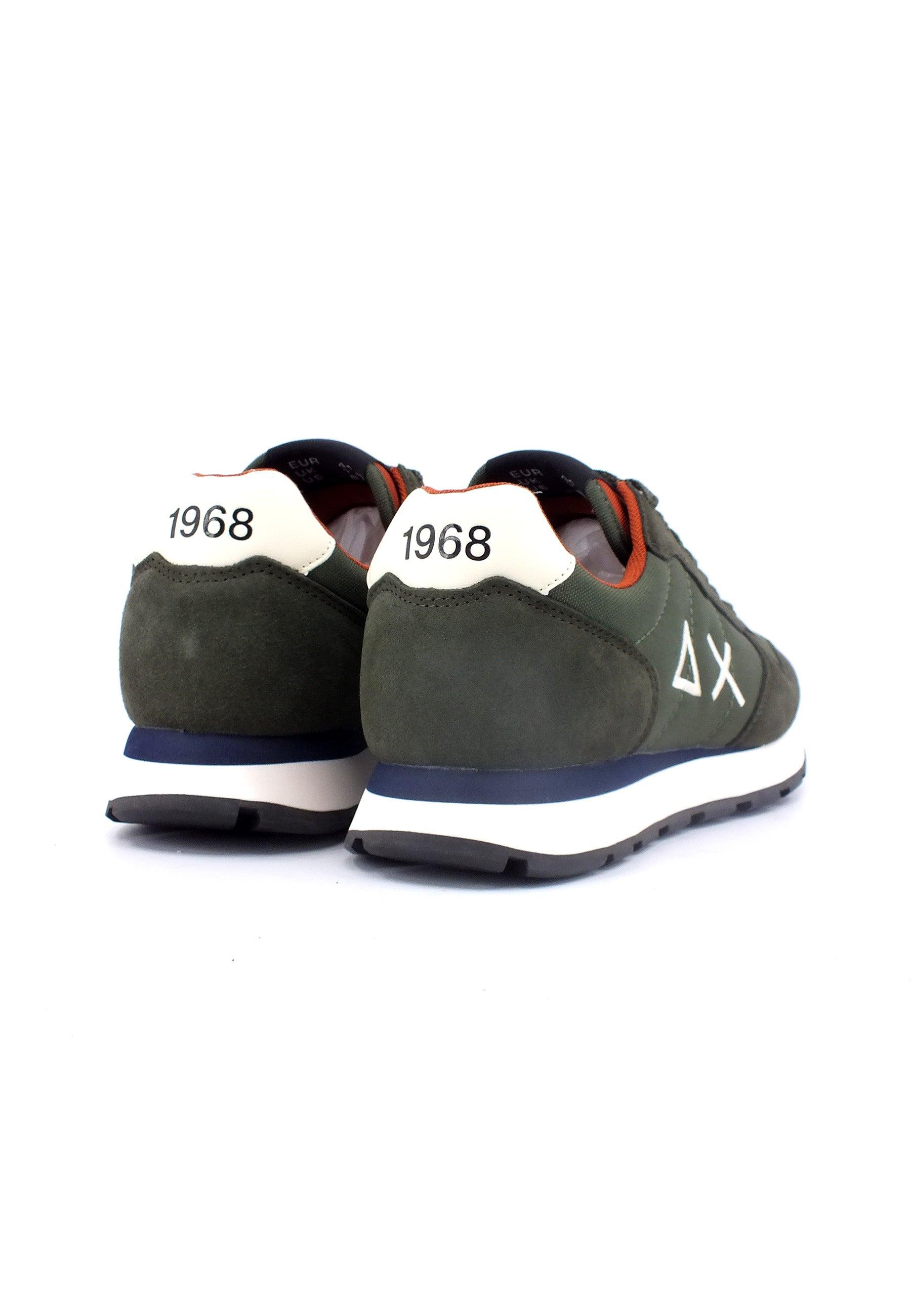 SUN68 Tom Solid Sneaker Uomo Militare Z43101 - Sandrini Calzature e Abbigliamento