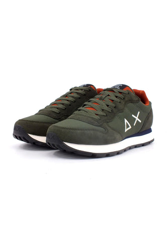 SUN68 Tom Solid Sneaker Uomo Militare Z43101 - Sandrini Calzature e Abbigliamento