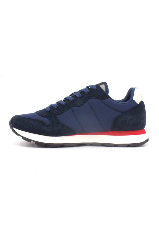 SUN68 Tom Solid Sneaker Uomo Navy Blue Z43101 - Sandrini Calzature e Abbigliamento