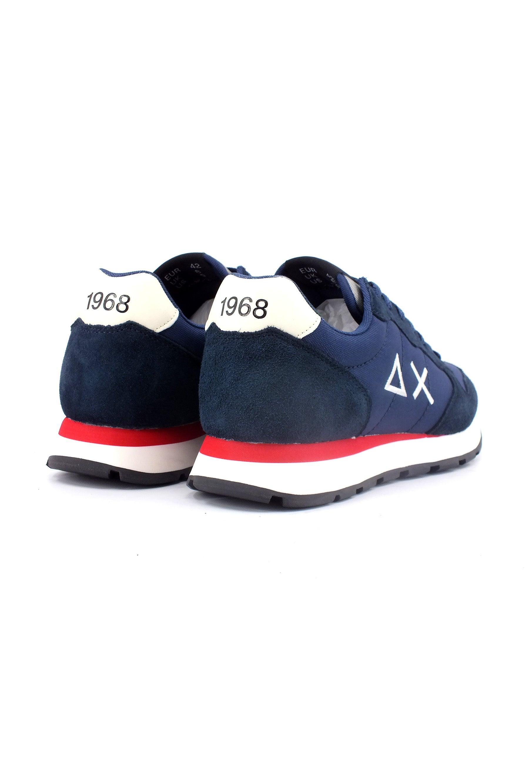 SUN68 Tom Solid Sneaker Uomo Navy Blue Z43101 - Sandrini Calzature e Abbigliamento