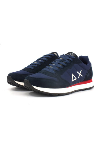 SUN68 Tom Solid Sneaker Uomo Navy Blue Z43101 - Sandrini Calzature e Abbigliamento