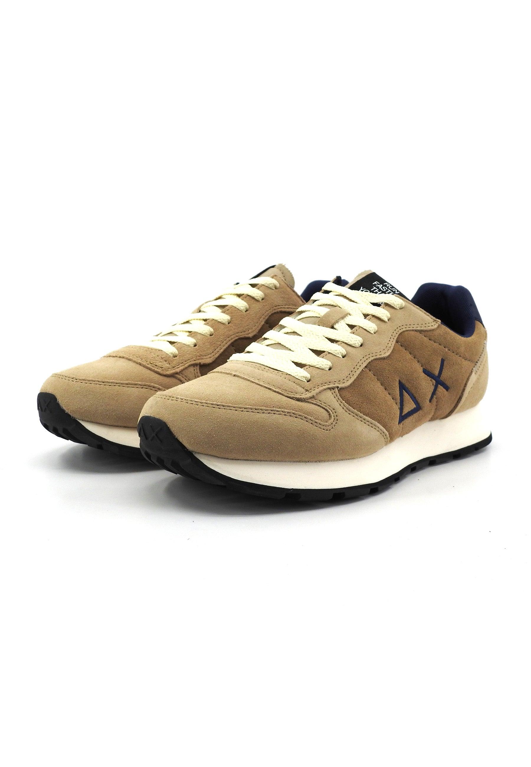 SUN68 Tom Suede Sneaker Uomo Beige Z43106 - Sandrini Calzature e Abbigliamento