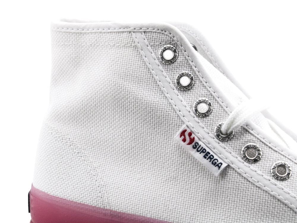 SUPERGA 2341 Alpina Jelligum White Pink S1114XW - Sandrini Calzature e Abbigliamento