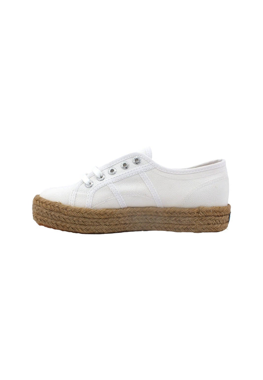 SUPERGA 2730 Rope Sneaker Donna White S00CF20 - Sandrini Calzature e Abbigliamento