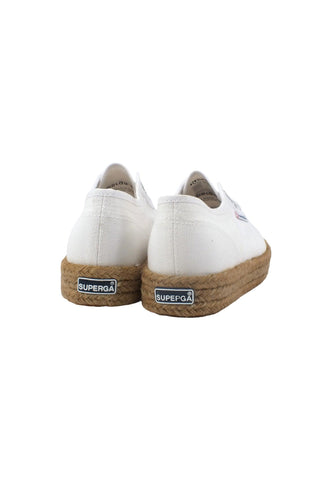 SUPERGA 2730 Rope Sneaker Donna White S00CF20 - Sandrini Calzature e Abbigliamento