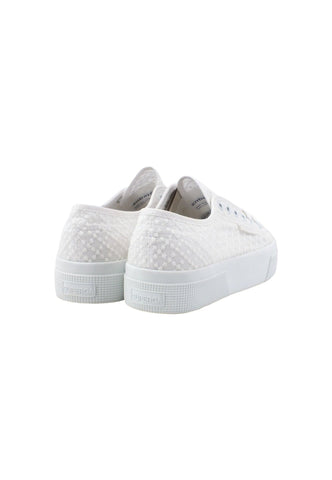 SUPERGA 2740 Sneaker Tessuto Donna Total White S2126MW - Sandrini Calzature e Abbigliamento
