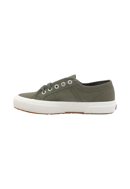 SUPERGA 2750 Cotu Classic Sneaker Donna Green Safari Avorio S000010 - Sandrini Calzature e Abbigliamento