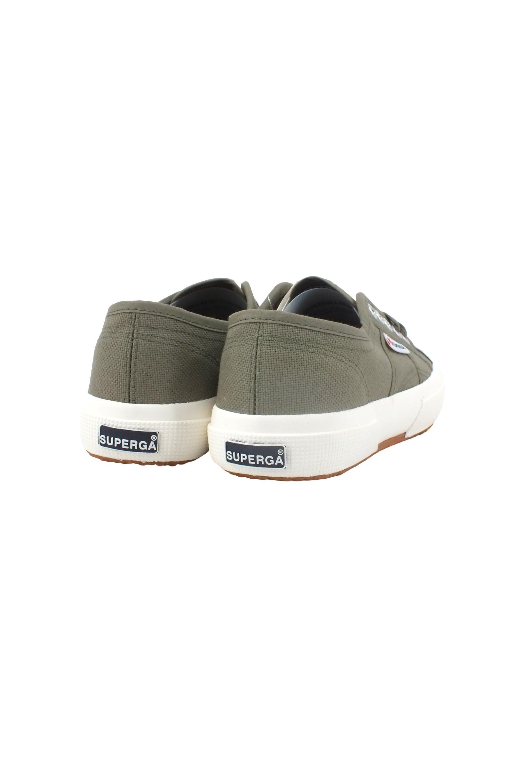 SUPERGA 2750 Cotu Classic Sneaker Donna Green Safari Avorio S000010 - Sandrini Calzature e Abbigliamento