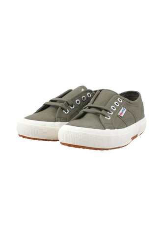SUPERGA 2750 Cotu Classic Sneaker Donna Green Safari Avorio S000010 - Sandrini Calzature e Abbigliamento