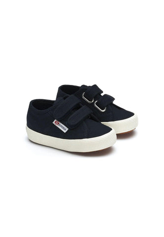 SUPERGA 2750 Kids Straps Sneaker Bimbo Navy Avorio S00CCT0 - Sandrini Calzature e Abbigliamento