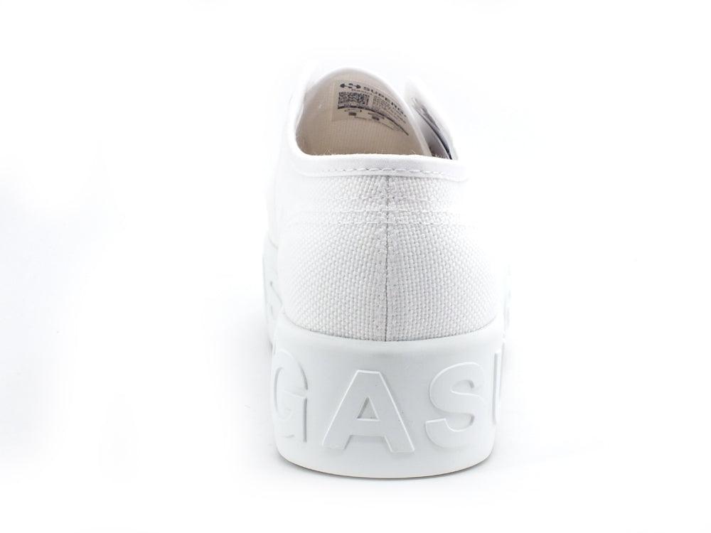 SUPERGA 2790 3D Lettering Sneaker Platform Donna White S71183W - Sandrini Calzature e Abbigliamento