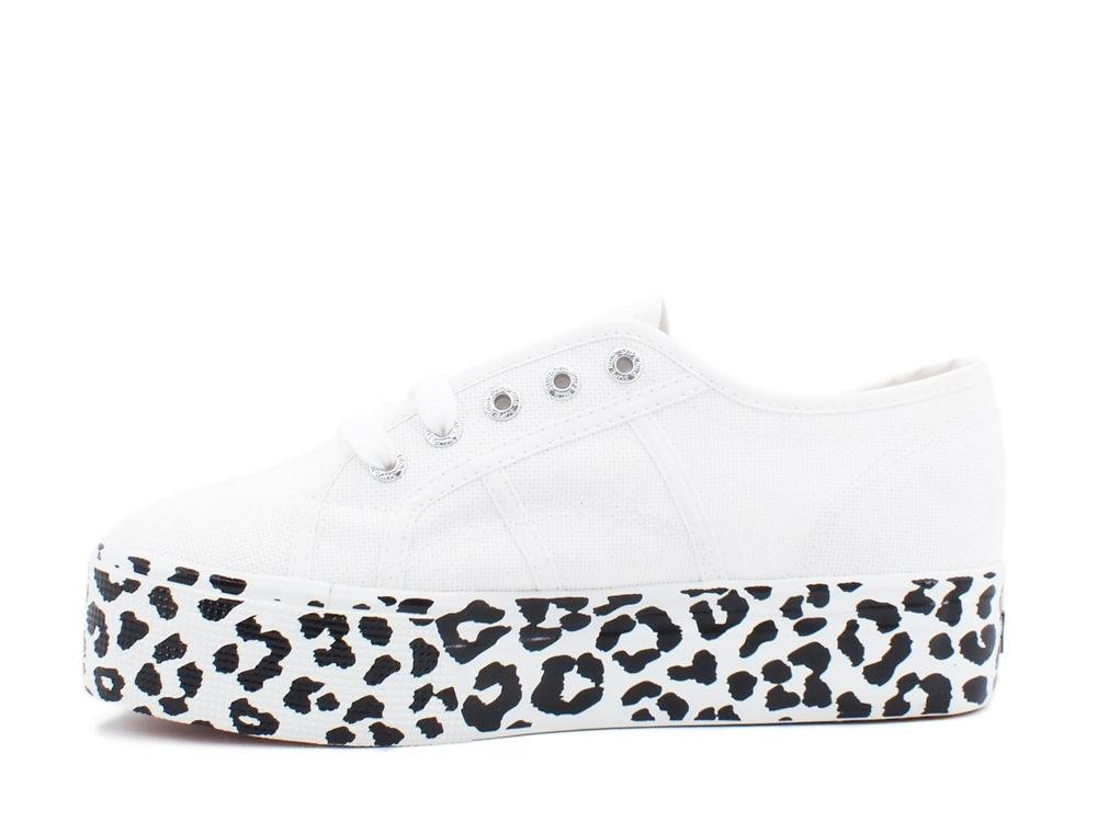 SUPERGA 2790 Cotw Printed Foxing White Leopard S41157W - Sandrini Calzature e Abbigliamento