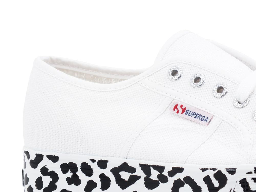 SUPERGA 2790 Cotw Printed Foxing White Leopard S41157W - Sandrini Calzature e Abbigliamento