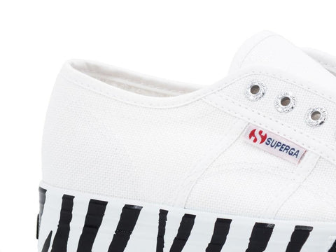 SUPERGA 2790 Cotw Printed White Zebra S41157W - Sandrini Calzature e Abbigliamento