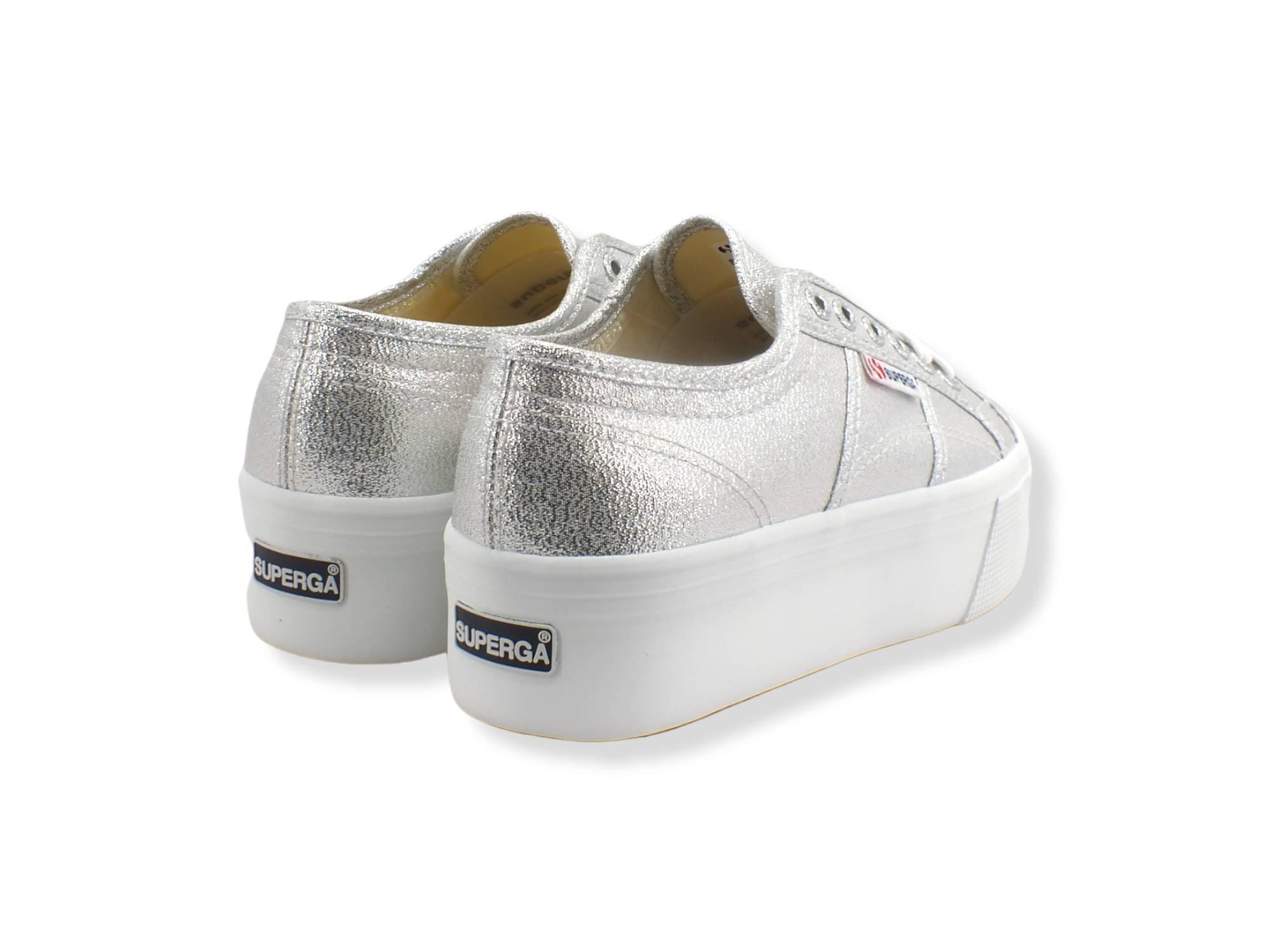 SUPERGA 2790 LAME Sneaker Grigio Grey Silver S61174W - Sandrini Calzature e Abbigliamento