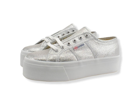 SUPERGA 2790 LAME Sneaker Grigio Grey Silver S61174W - Sandrini Calzature e Abbigliamento