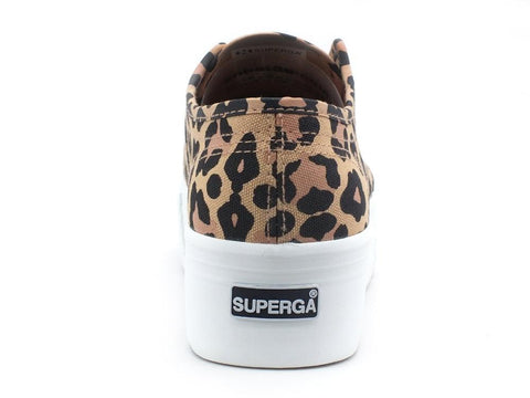 SUPERGA 2790 Print Sneaker Donna Platform Big Classic Leopard S11317W - Sandrini Calzature e Abbigliamento