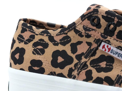 SUPERGA 2790 Print Sneaker Donna Platform Big Classic Leopard S11317W - Sandrini Calzature e Abbigliamento