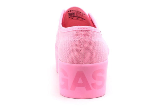 SUPERGA 2790 Shiny Printed Platform Sneaker Donna Full Cotton Candy S71161W - Sandrini Calzature e Abbigliamento