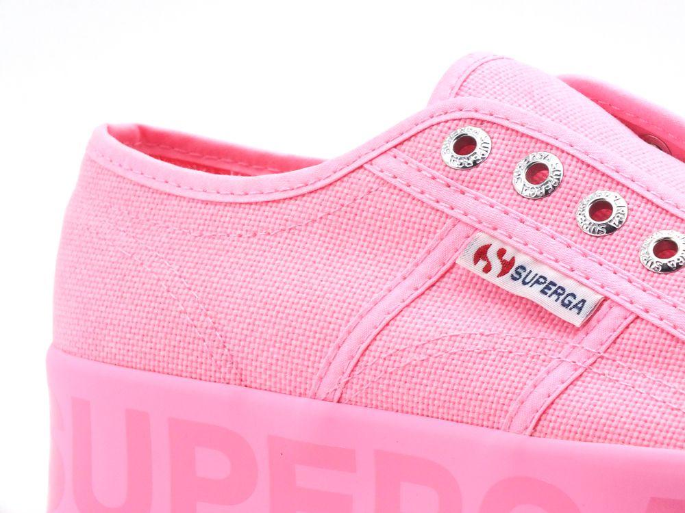 SUPERGA 2790 Shiny Printed Platform Sneaker Donna Full Cotton Candy S71161W - Sandrini Calzature e Abbigliamento