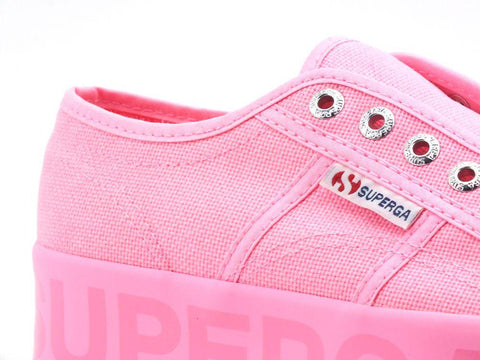 SUPERGA 2790 Shiny Printed Platform Sneaker Donna Full Cotton Candy S71161W - Sandrini Calzature e Abbigliamento