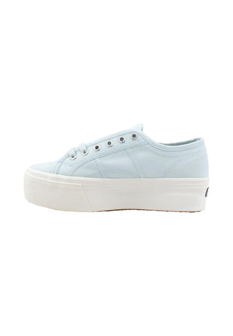 SUPERGA 2790 Sneaker Platform Donna Azure Ice Avorio S9111LW - Sandrini Calzature e Abbigliamento