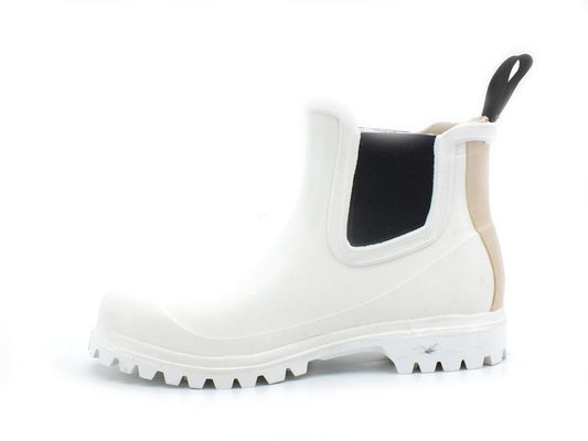 SUPERGA 798 Rubber Boots Mid Lettering Stivaletto Elastici White S00G7Z0 - Sandrini Calzature e Abbigliamento