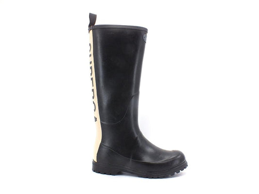 SUPERGA 799 Rubber Boots Lettering Stivale Black S00G700 - Sandrini Calzature e Abbigliamento