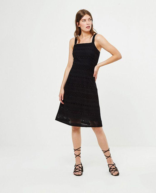 SURKANA Abito Pizzo Black 520KEBO723 - Sandrini Calzature e Abbigliamento