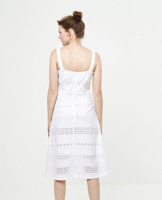 SURKANA Abito Pizzo White 520KEBO723 - Sandrini Calzature e Abbigliamento