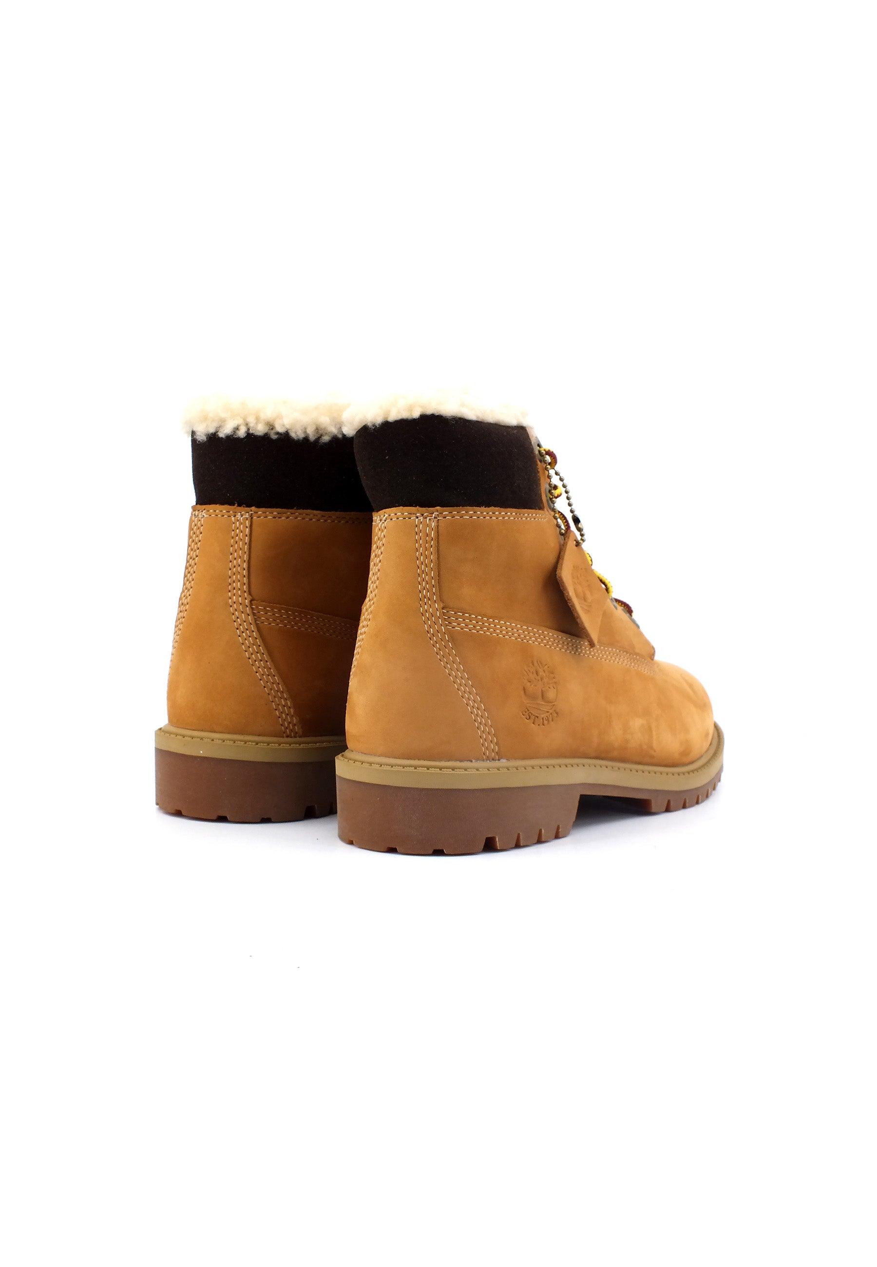 Scopri TIMBERLAND Premium Stivaletto Pelo Bimbo Wheat Nubuk Beige