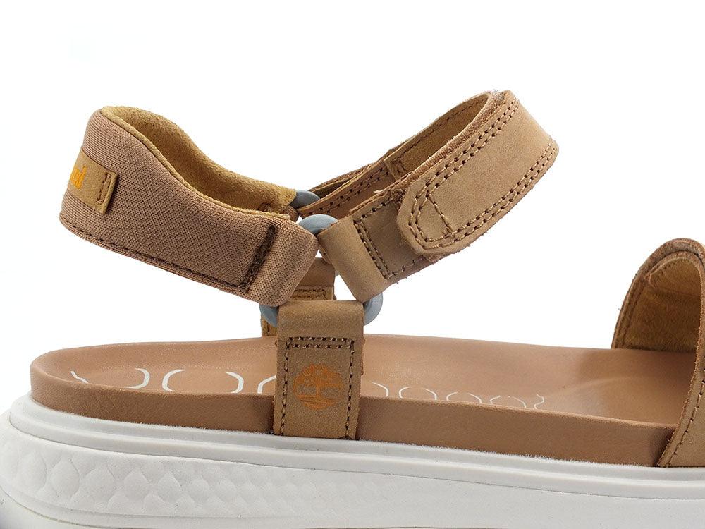 TIMBERLAND Ray City Sandalo Ankle Strap Medium Beige TB0A2QX3CW8 - Sandrini Calzature e Abbigliamento