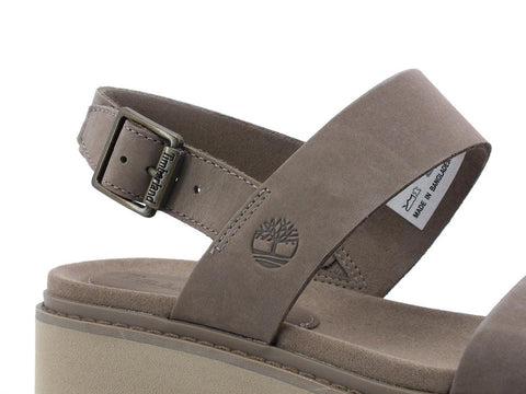 TIMBERLAND Safari Down Sandalo Back Strap Taupe TB0A274F - Sandrini Calzature e Abbigliamento