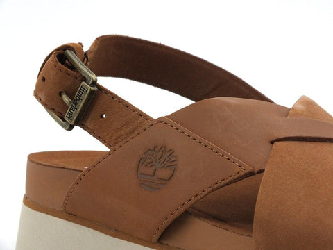 TIMBERLAND Santa Monica Sunrise Sandalo Fascie Strap Light Brown TB0A26C8 - Sandrini Calzature e Abbigliamento