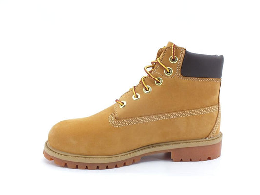 TIMBERLAND Waterproof Stivaletto Boot 6 Fori Nubuk Wheat Miele TB012709 - Sandrini Calzature e Abbigliamento