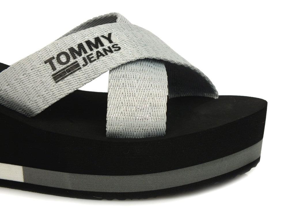 TOMMY H. Sporty Mid Beach Silver EN0EN00068 - Sandrini Calzature e Abbigliamento